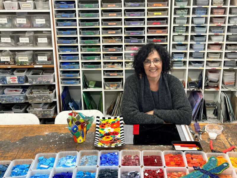 Meet Merryl's Mosaics and Glass Studio