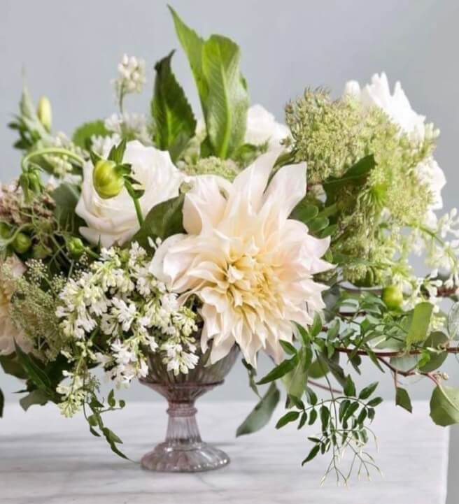 Floristry Workshop with Decorative Urn