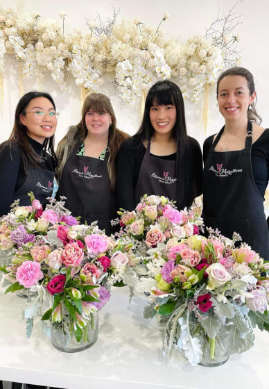 Girls Night Out Floristry Workshop with Bottomless Bubbles