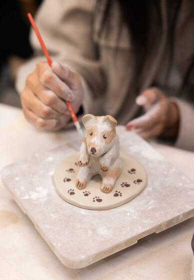 Pet Portraits in Clay Workshop