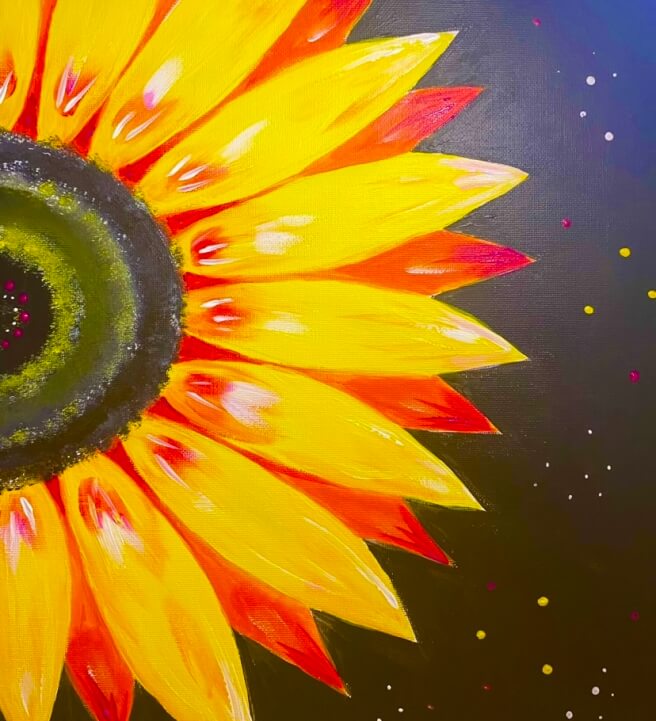 Sunflower Night Painting Workshop