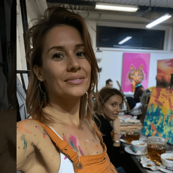 PainTEAing, painting teacher